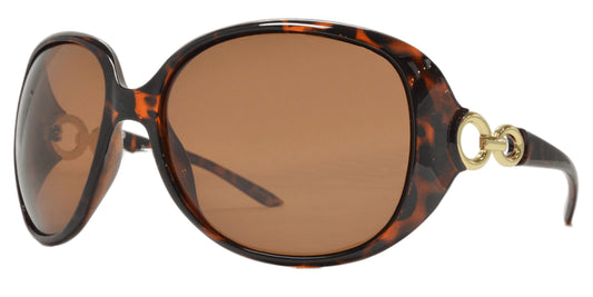 PL 7304  - Women's Plastic Butterfly Polarized Sunglasses