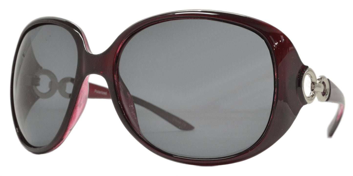 PL 7304 - Women's Plastic Butterfly Polarized Sunglasses