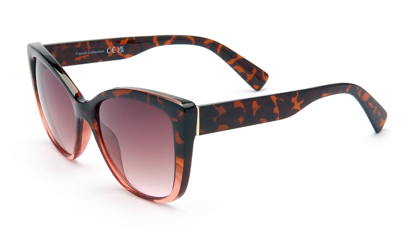 FC 6176 - Modern Cat Eye Women Plastic Sunglasses