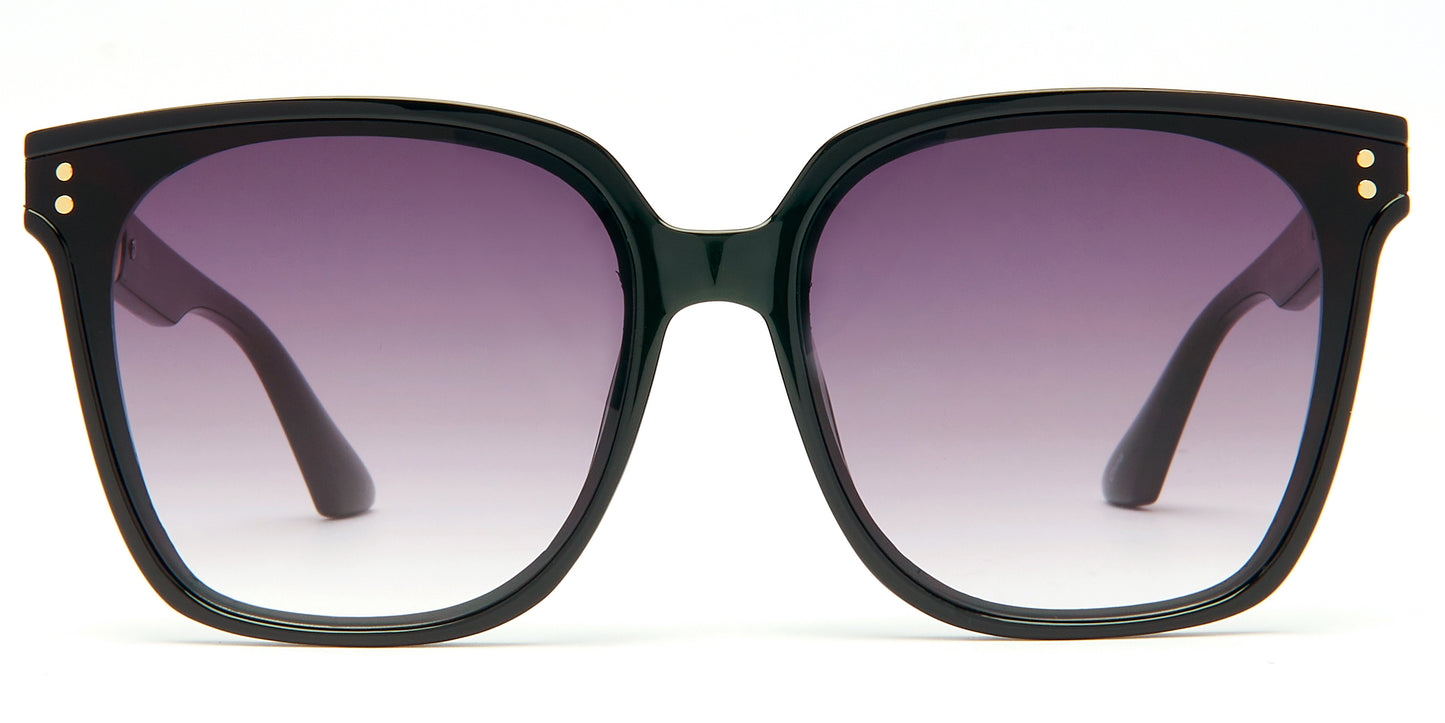 8998 - Plastic Sunglasses with Flat Lens