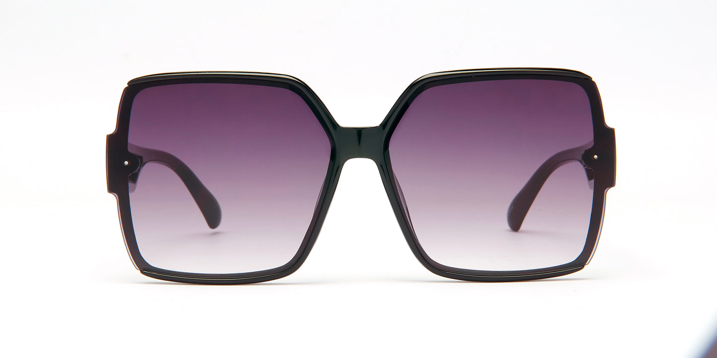 9002 - Plastic Square Sunglasses