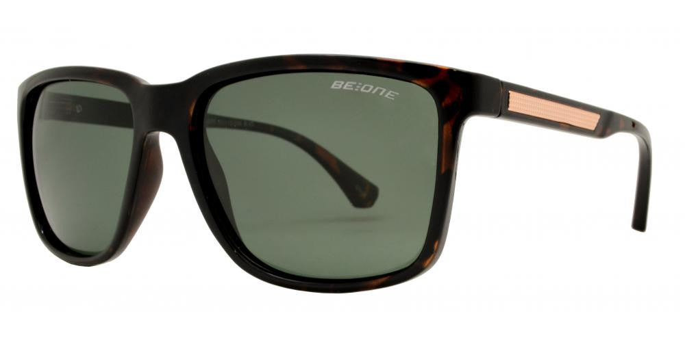 Wholesale - PL Fume - Polarized Square Horn Rimmed Sport Plastic Sunglasses - Dynasol Eyewear