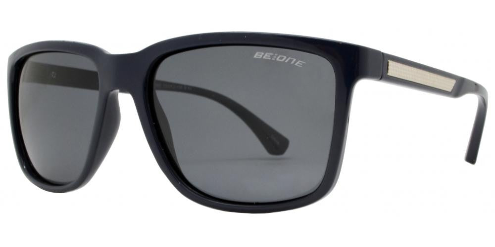 Wholesale - PL Fume - Polarized Square Horn Rimmed Sport Plastic Sunglasses - Dynasol Eyewear