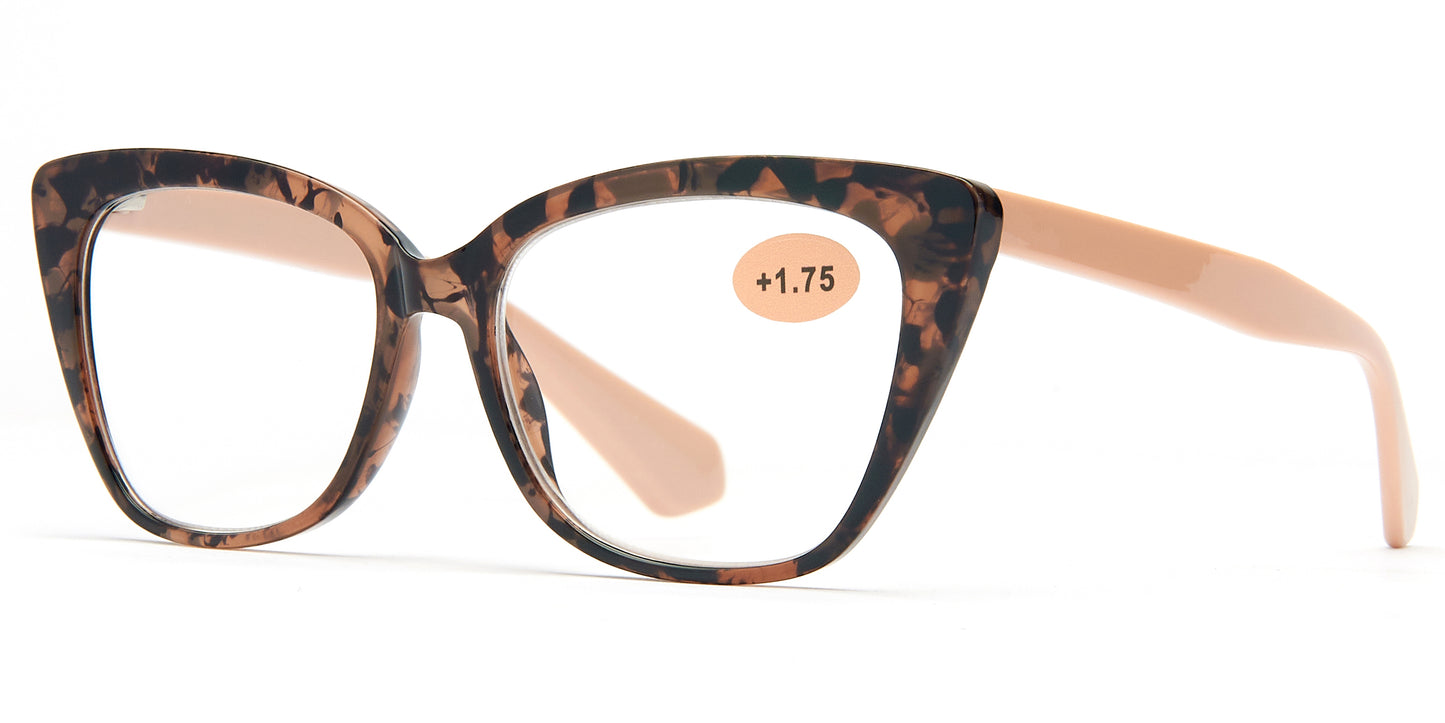 RS 1056 - Plastic Cat Eye Reading Glasses