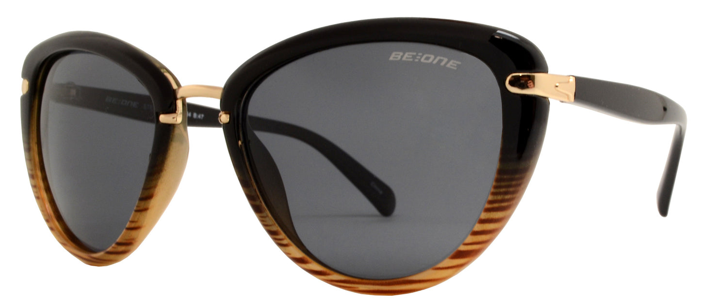 Wholesale - PL Stella- Polarized Women Modern Cat Eye Plastic Sunglasses - Dynasol Eyewear