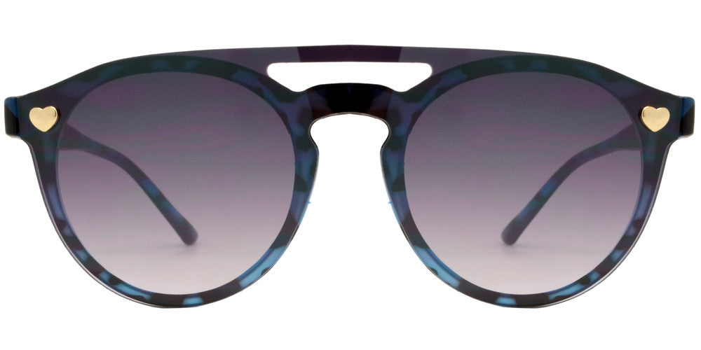 Wholesale - 8725 Rimless - Rimless One Piece Lens Plastic Sunglasses - Dynasol Eyewear
