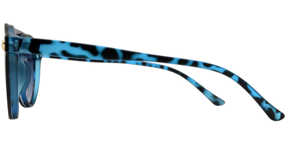 Wholesale - 8725 Rimless - Rimless One Piece Lens Plastic Sunglasses - Dynasol Eyewear