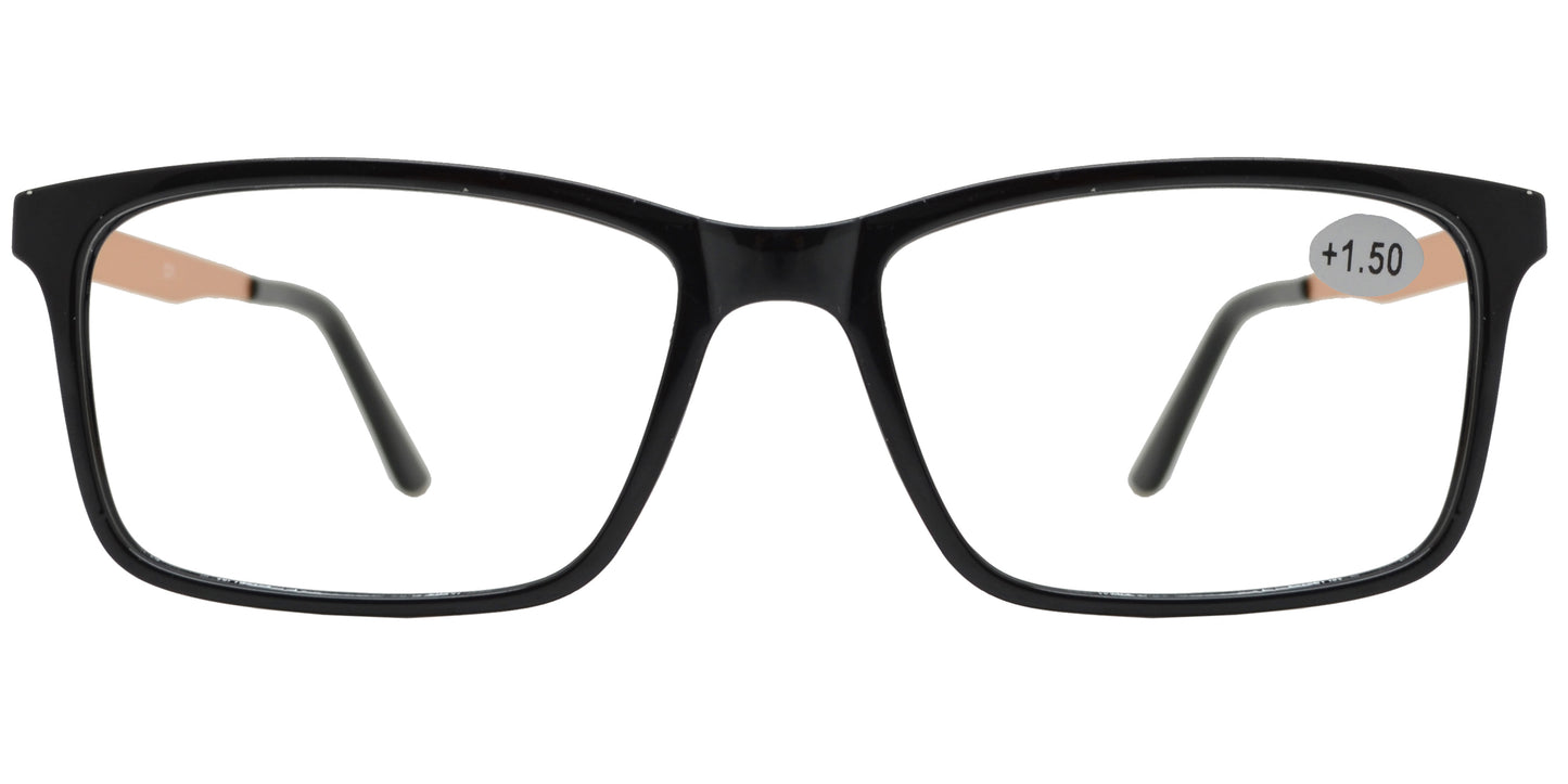 RS 8043 BL - TR90 Blue Light Blocking Reading Glasses with Spring Hinge