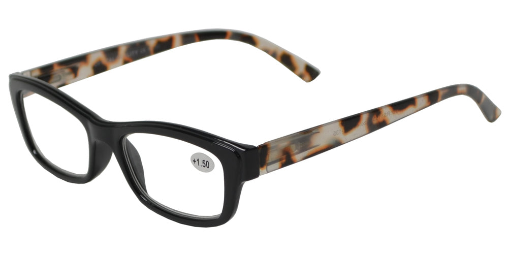 Wholesale - RS 1153 - Horn Rimmed Cat Eye Chunky Frame Plastic Reading Glasses - Dynasol Eyewear