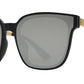 Wholesale - 8877 - Retro Fashion Plastic Flat Lens Sunglasses - Dynasol Eyewear