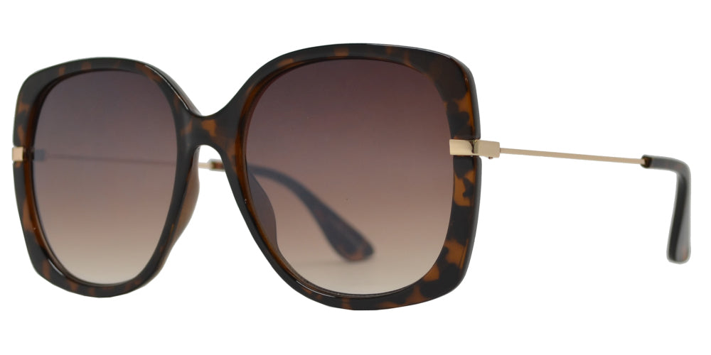 Wholesale - FC 6483 - Fashion Square Butterfly Sunglasses - Dynasol Eyewear