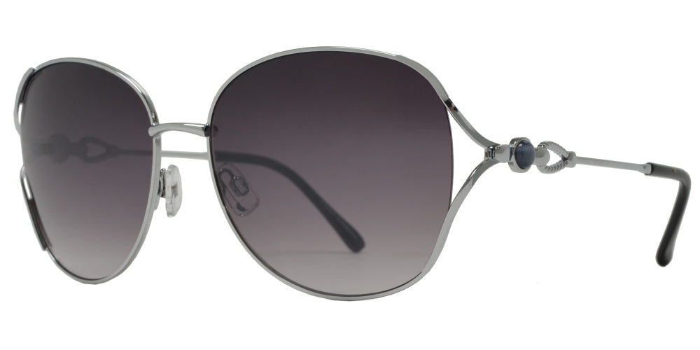 Wholesale - FC 6504 - Fashion Butterfly Sunglasses with Round Pearls - Dynasol Eyewear