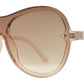 Wholesale - 8810 - One Piece Shield Flat Lens Rimless Plastic Sunglasses - Dynasol Eyewear