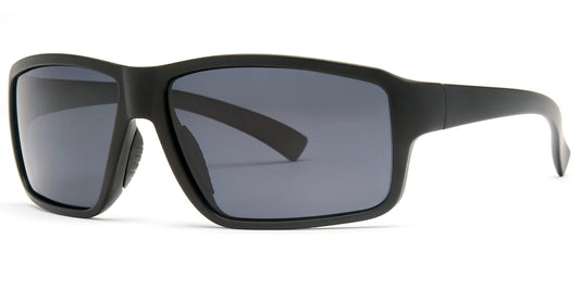 PL 5206 - Polarized Plastic Rectangular Sunglasses 1.1 MM