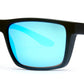 PL 5204 - Polarized Plastic Rectangular Sunglasses 1.1 MM