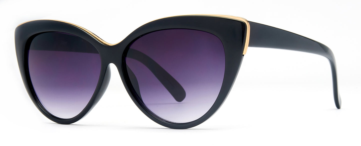 5200 - Plastic Cat Eye Sunglasses