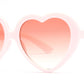 4581 - Kids Plastic Heart Shaped Sunglasses