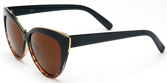 5200 - Plastic Cat Eye Sunglasses