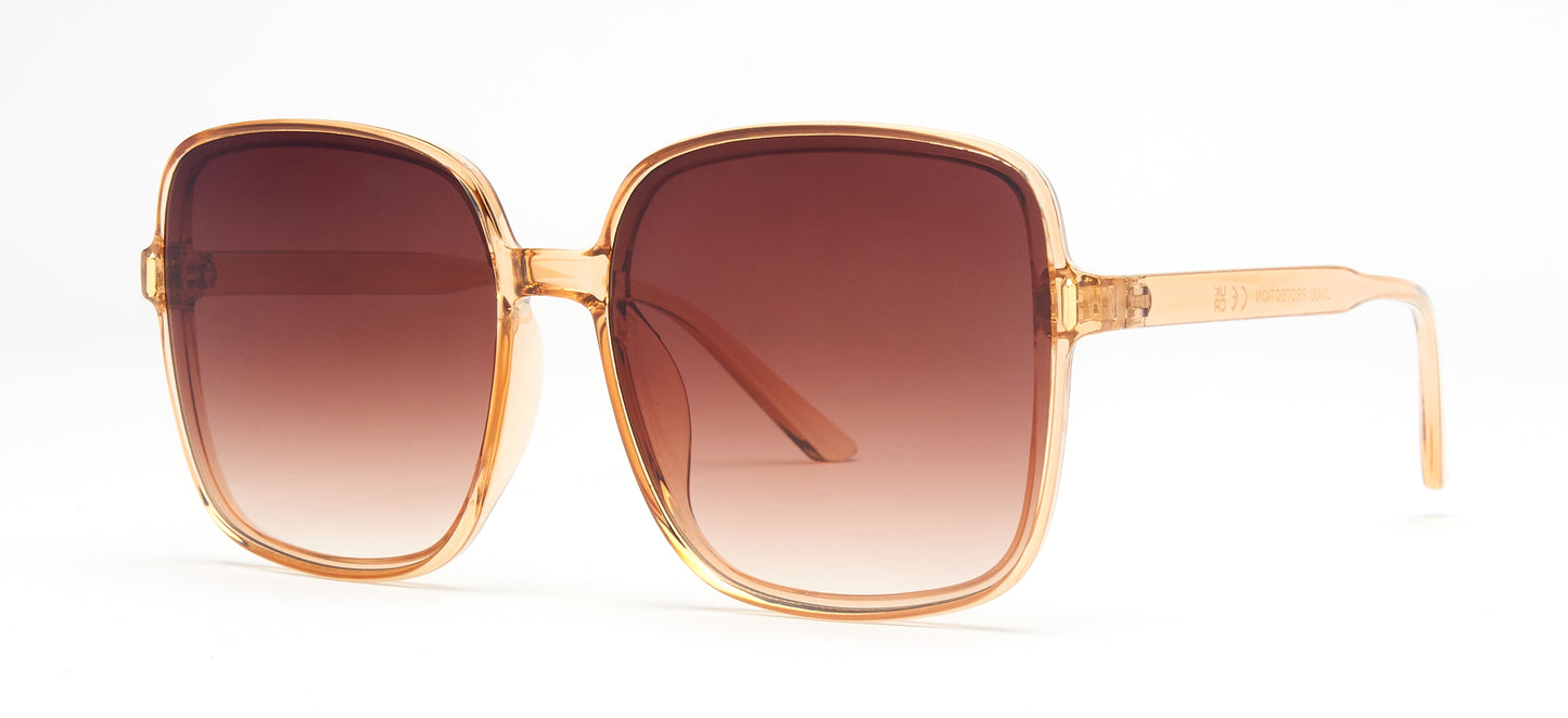 8983 - Plastic Square Sunglasses