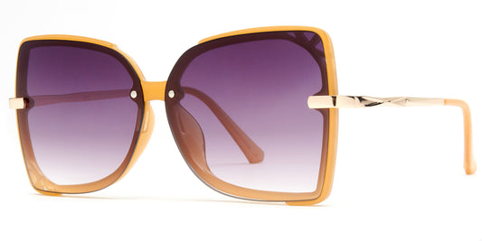 8973 - Plastic Butterfly Sunglasses