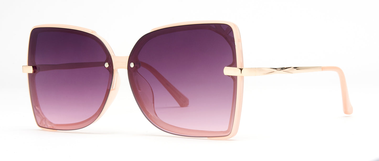 8973 - Plastic Butterfly Sunglasses