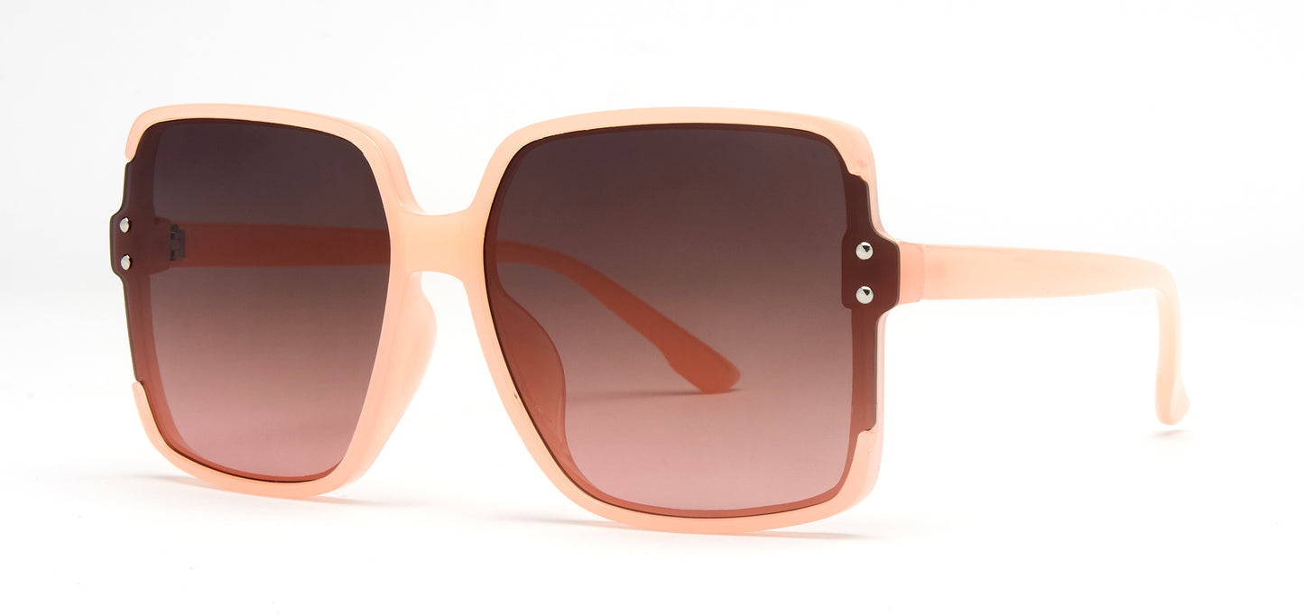 8972 - Plastic Square Sunglasses