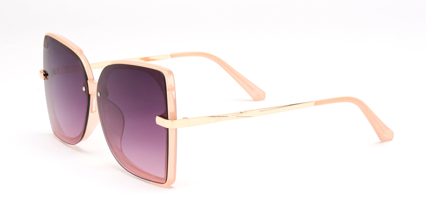 8973 - Plastic Butterfly Sunglasses