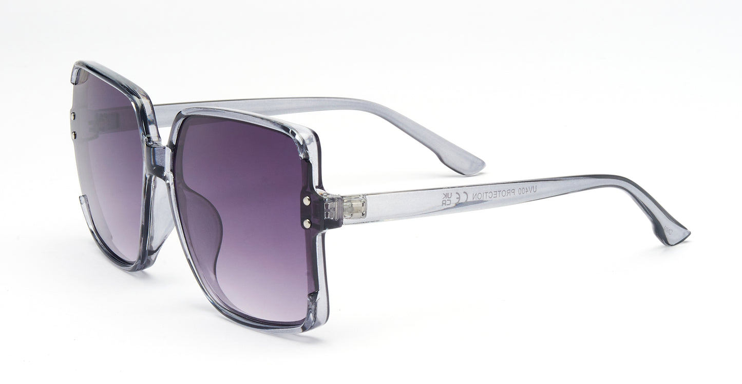 8972 - Plastic Square Sunglasses