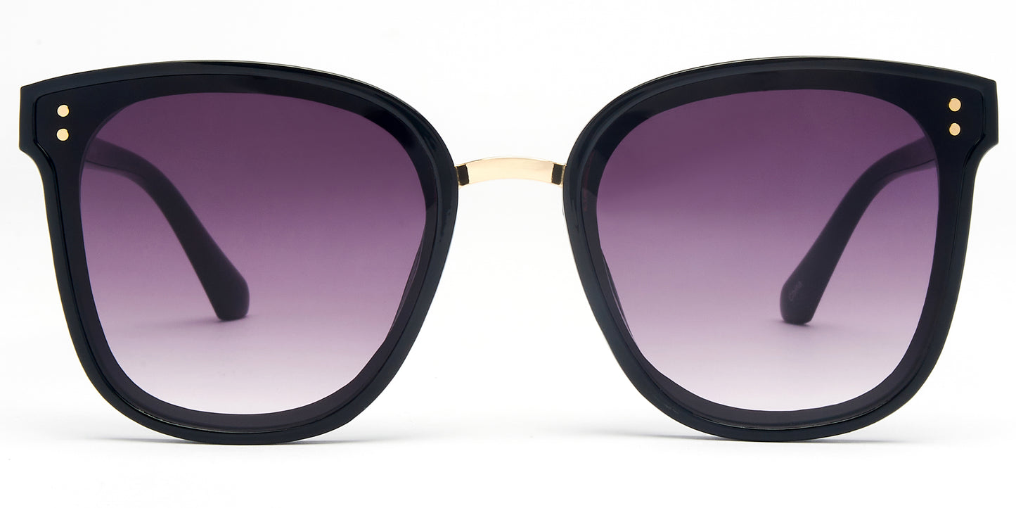 8969 - Plastic Sunglasses with Rhinestones