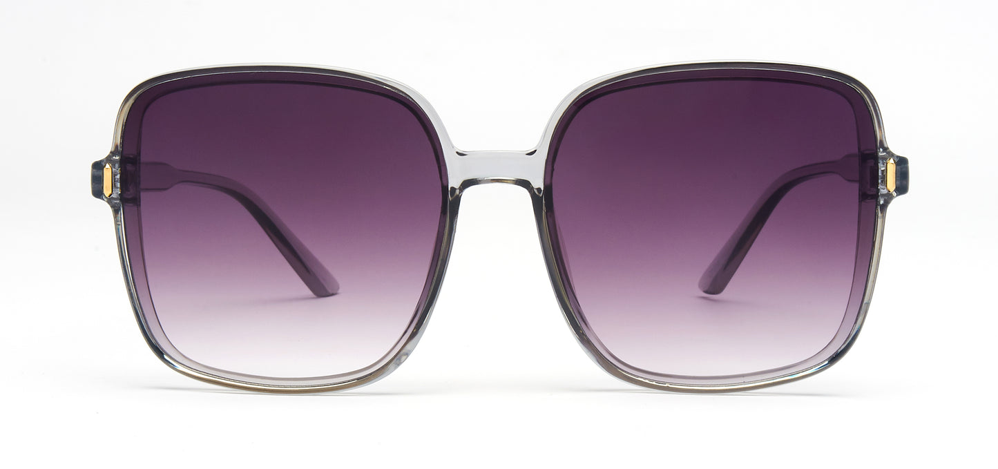 8983 - Plastic Square Sunglasses