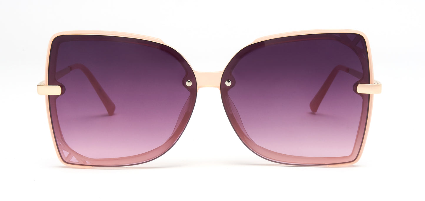 8973 - Plastic Butterfly Sunglasses