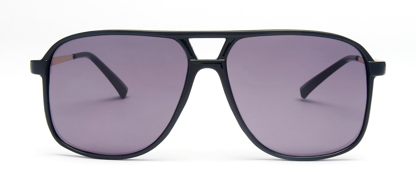 8974 - Plastic Flat Top Sunglasses