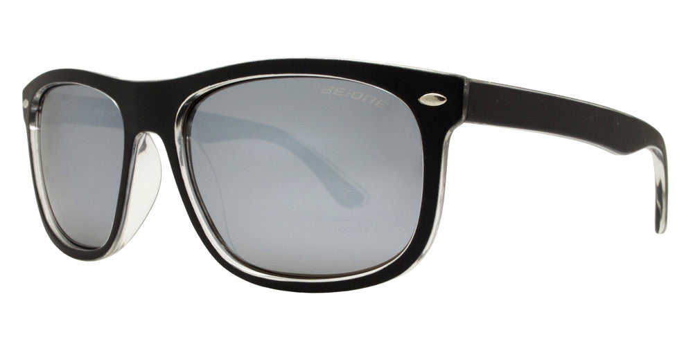 Wholesale - PL Duke - Polarized Classic Square Frame Plastic Sunglasses - Dynasol Eyewear