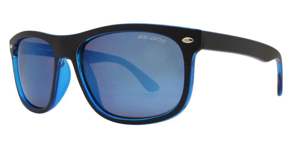 Wholesale - PL Duke - Polarized Classic Square Frame Plastic Sunglasses - Dynasol Eyewear