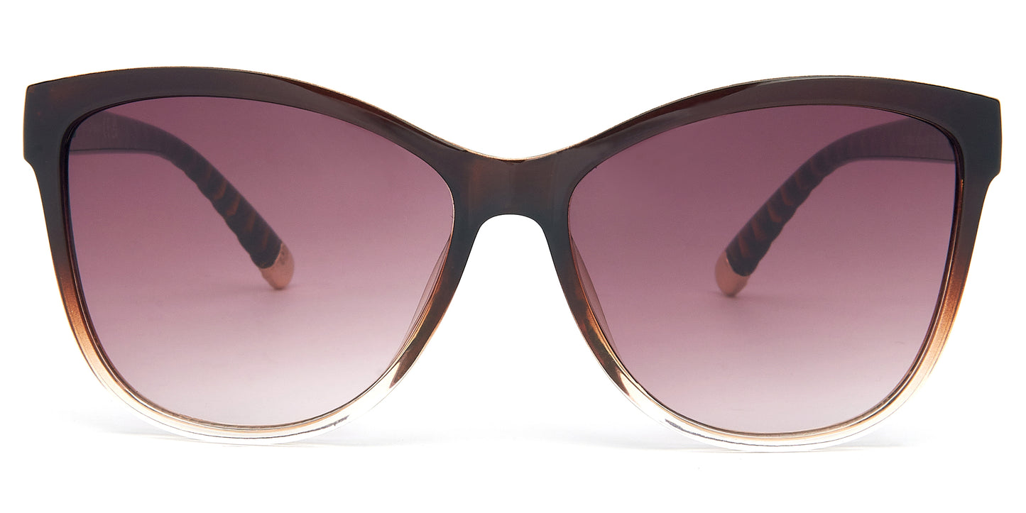 FC 5802 - Plastic Cat Eye Sunglasses