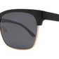 Wholesale - FC 6255 - Classic Square Horn Rimmed Plastic Sunglasses - Dynasol Eyewear