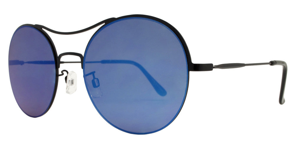 Wholesale - FC 6300 - Round Brow Bar Metal Sunglasses - Dynasol Eyewear