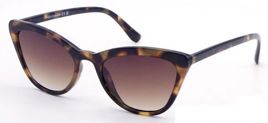 FC 6484 - Cat Eye Sunglasses with Flat Lens