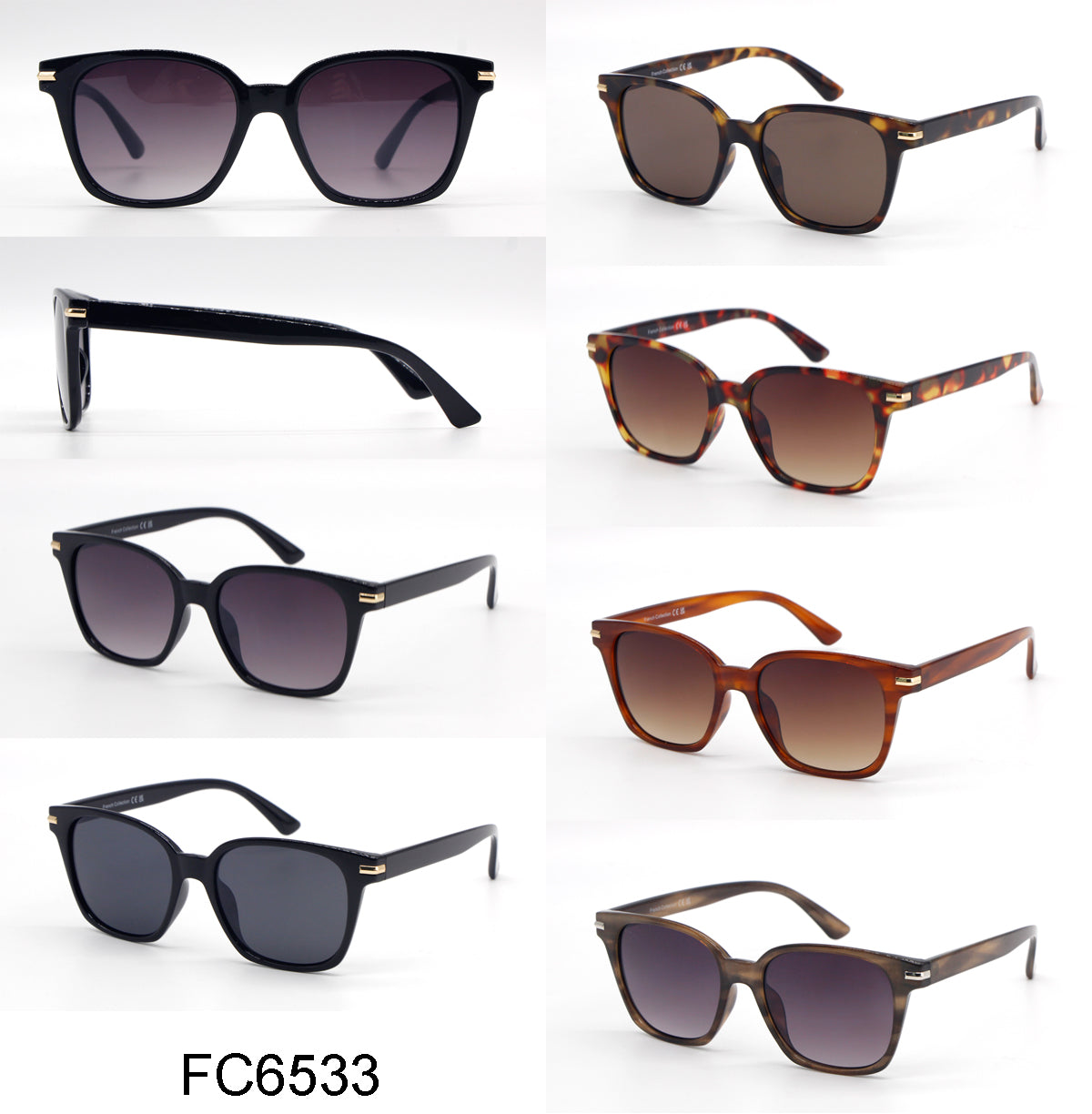 FC 6533 - Fashion Plastic Sunglasses