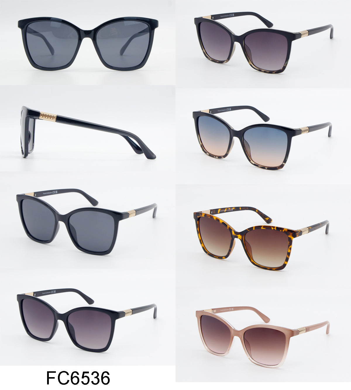 FC 6536 - Fashion Plastic Sunglasses