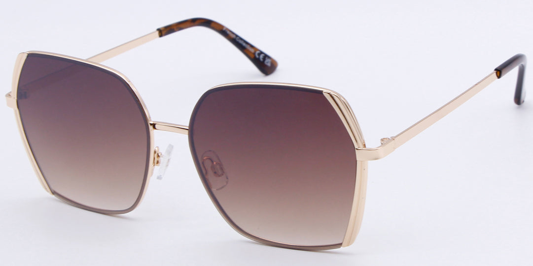 FC 6549 - Metal Butterfly Sunglasses