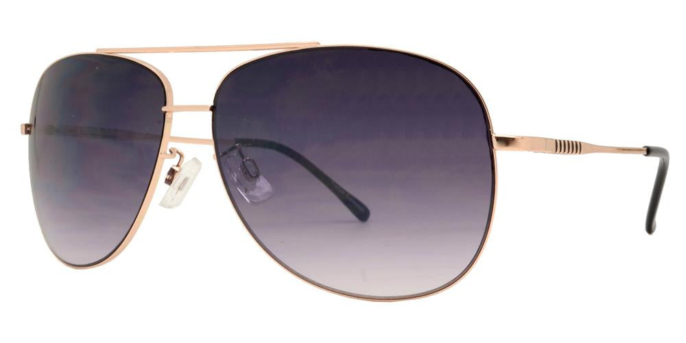 Wholesale - FC 6000 - Metal Oval Shaped Sunglasses - Dynasol Eyewear