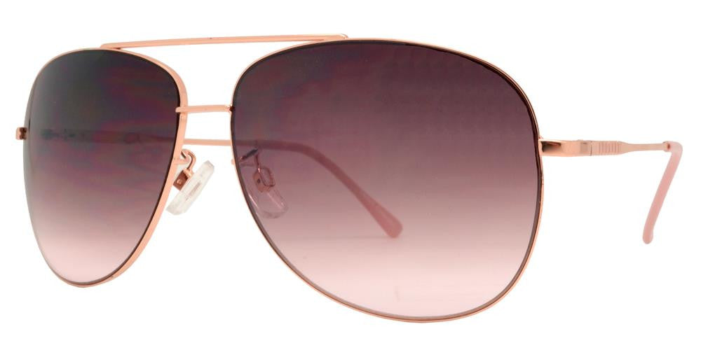 Wholesale - FC 6000 - Metal Oval Shaped Sunglasses - Dynasol Eyewear