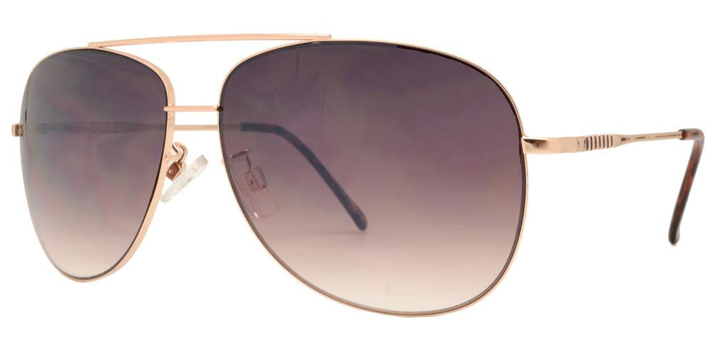 Wholesale - FC 6000 - Metal Oval Shaped Sunglasses - Dynasol Eyewear