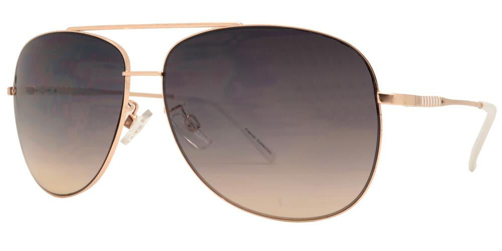 Wholesale - FC 6000 - Metal Oval Shaped Sunglasses - Dynasol Eyewear