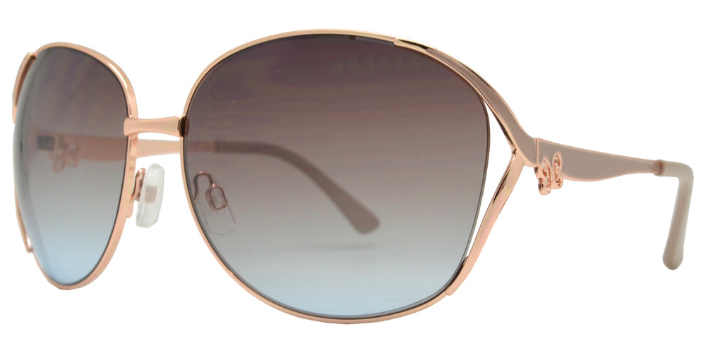 Wholesale - FC 6035 - Butterfly Women Metal Sunglasses - Dynasol Eyewear