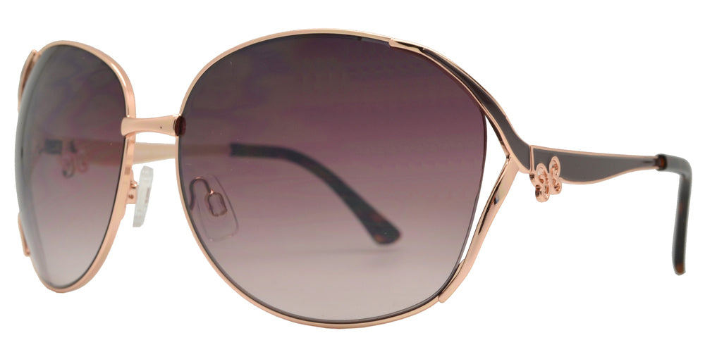 Wholesale - FC 6035 - Butterfly Women Metal Sunglasses - Dynasol Eyewear