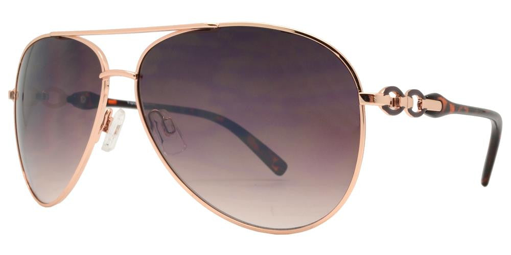 Wholesale - FC 6063 - Women Oval Shaped Sunglasses - Dynasol Eyewear
