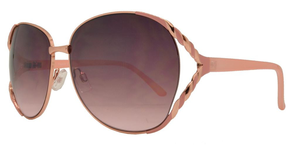Wholesale - FC 6065 - Butterfly Women Metal Sunglasses - Dynasol Eyewear