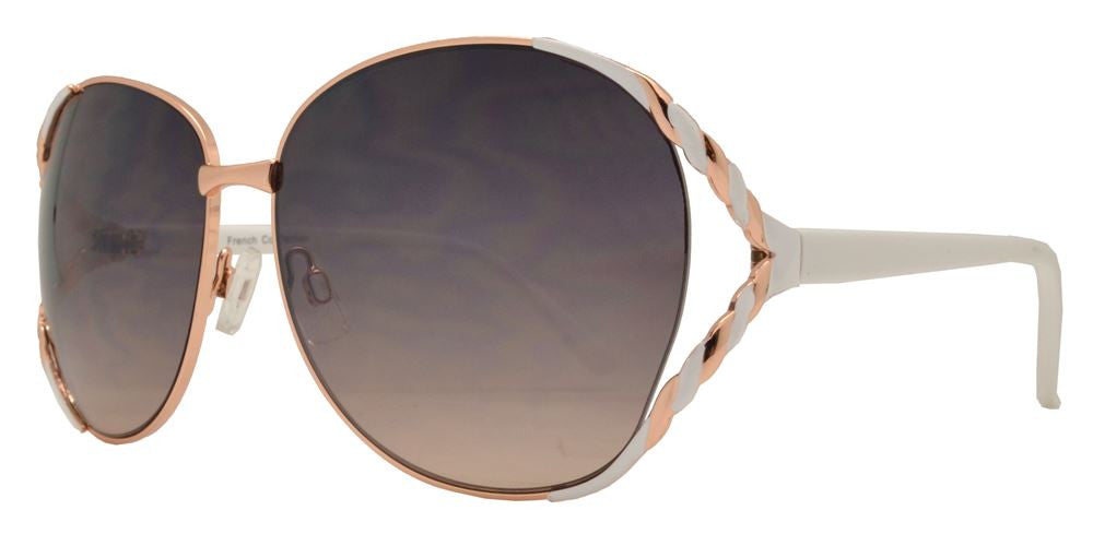 Wholesale - FC 6065 - Butterfly Women Metal Sunglasses - Dynasol Eyewear